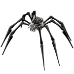 Эксклюзивные настольные часы "Arachnophobia" Black